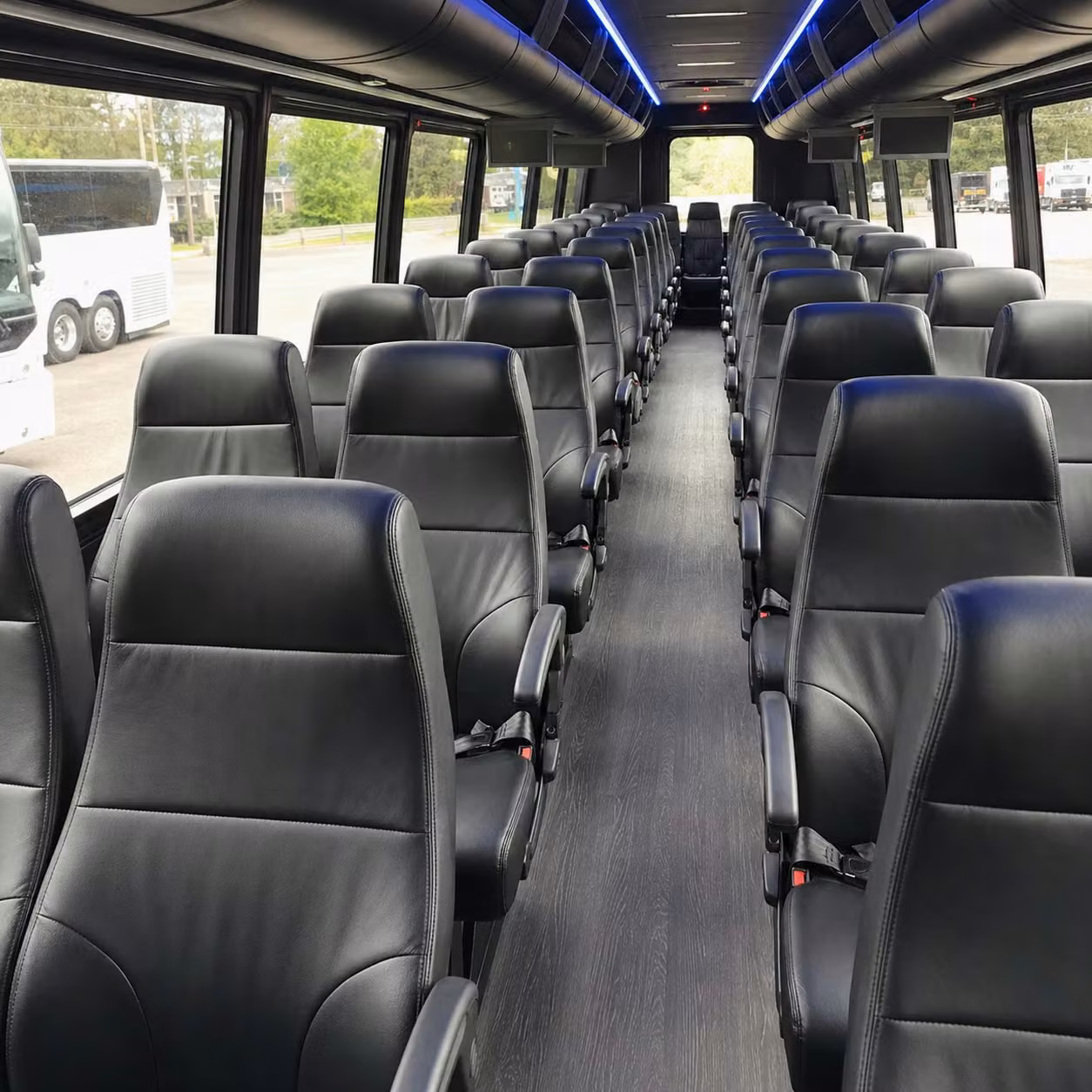 25 passenger minibus inside