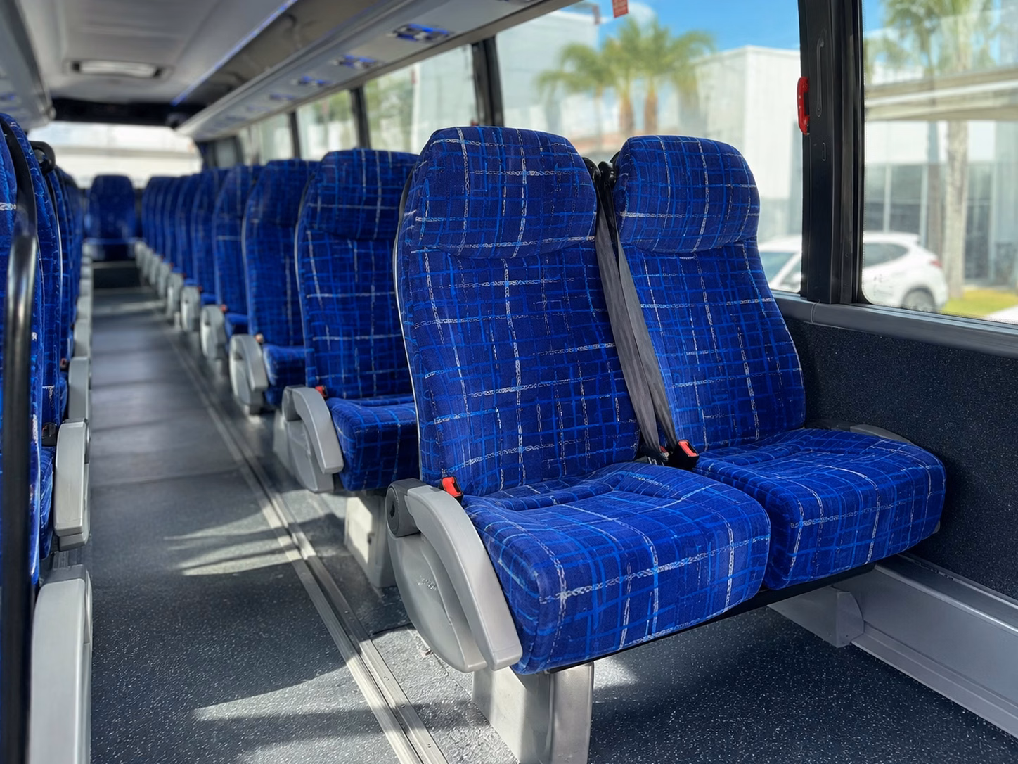 cape coral charter bus interior