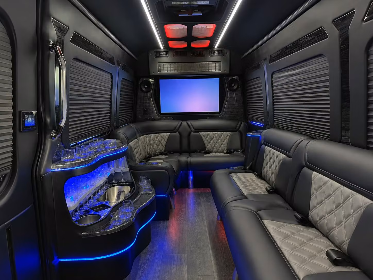 sprinter limousine inside